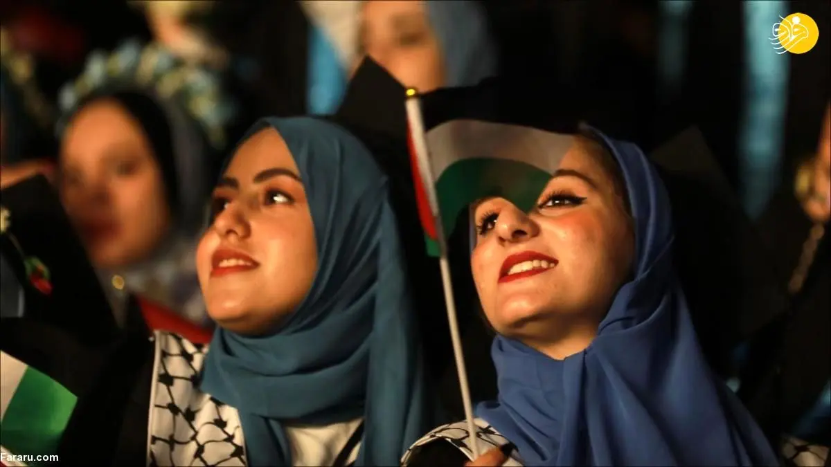 (تصاویر) جشن فارغ التحصیلی دانشجویان غزه