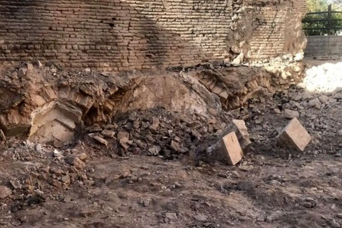کشف یک سازه قدیمی در شیراز