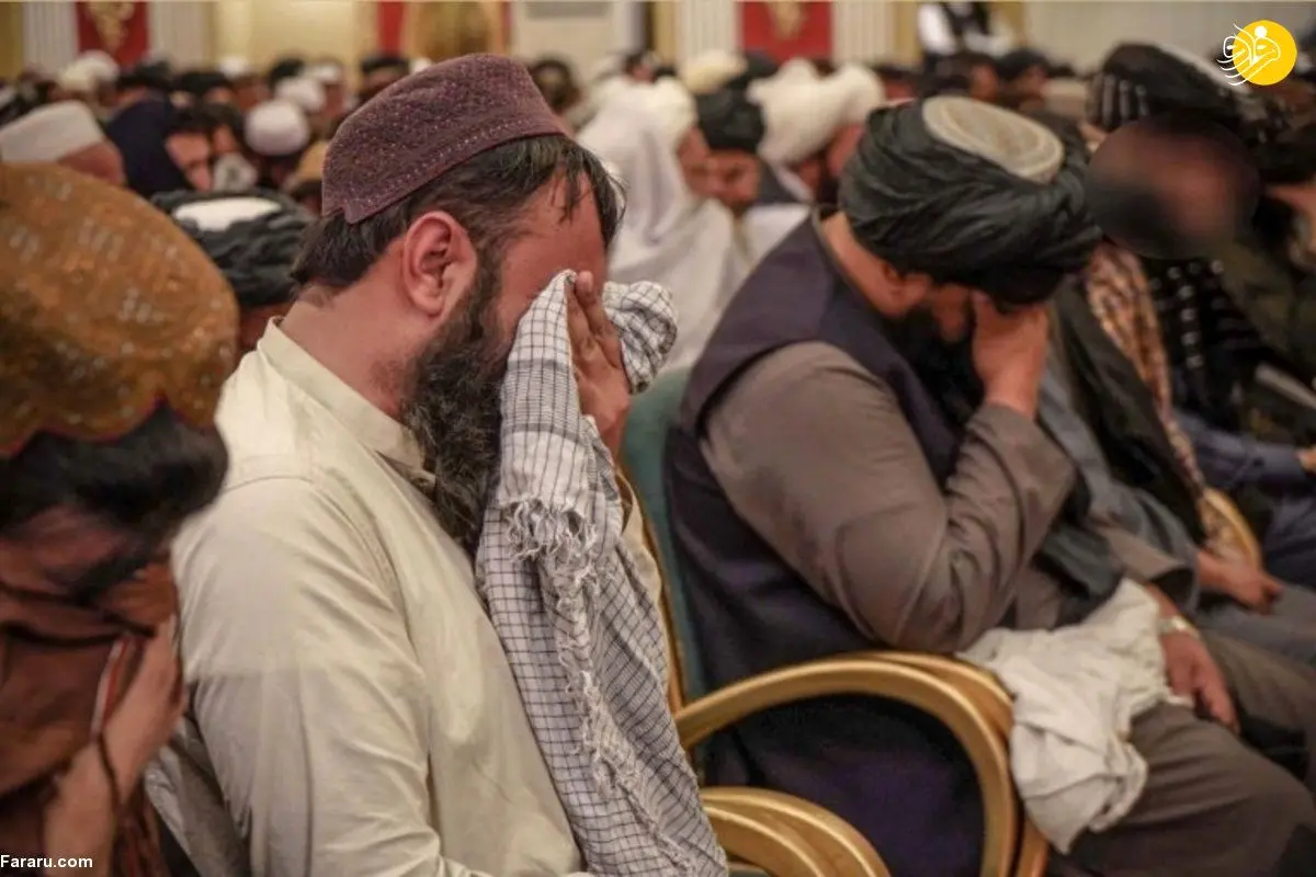 (تصاویر) مراسم یادبود طالبان برای نیروهای کشته شده انتحاری!