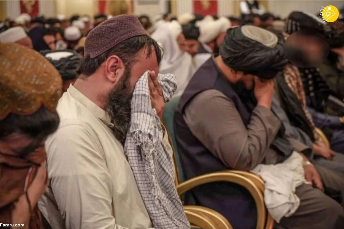 (تصاویر) مراسم یادبود طالبان برای نیروهای کشته شده انتحاری!