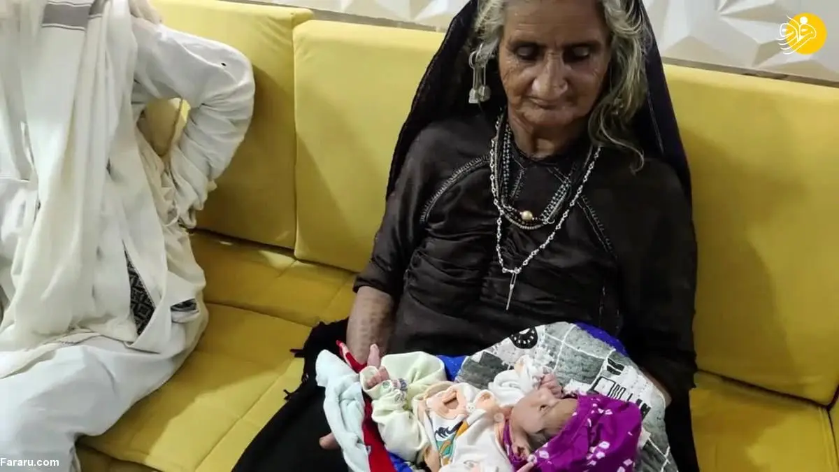 (تصاویر) یک زن ۷۰ ساله هندی صاحب فرزند شد