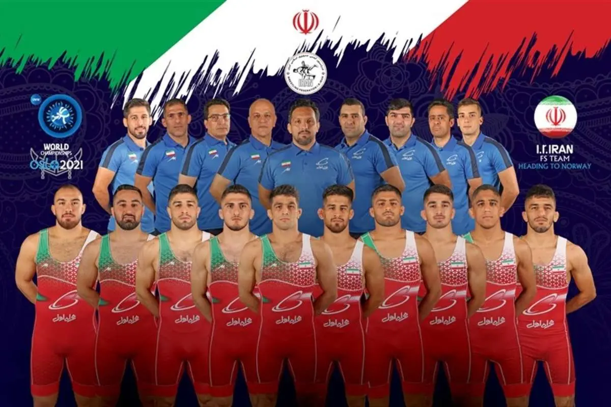تیم کشتی آزاد ایران سوم جهان شد