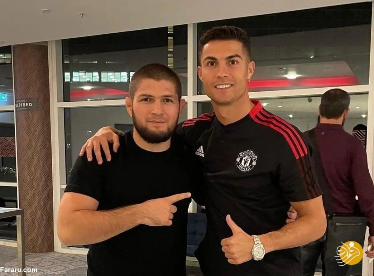 (عکس) ملاقات عجیب رونالدو و حبیب