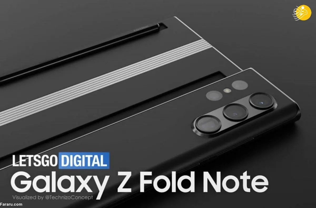 (تصاویر) گوشی سامسونگ گلکسی زد فولد Note Edition