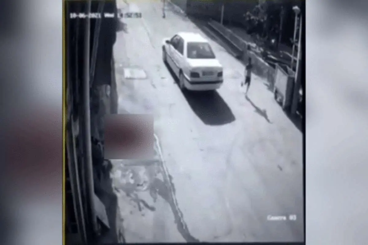 (ویدئو) لحظه دلخراش زیر گرفتن کودک توسط خودرو در کاشان