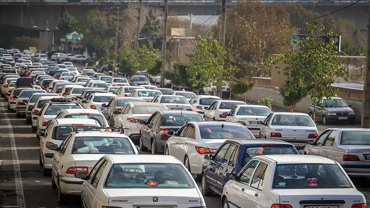 ترافیک سنگین در جاده‌های بازگشت از شمال
