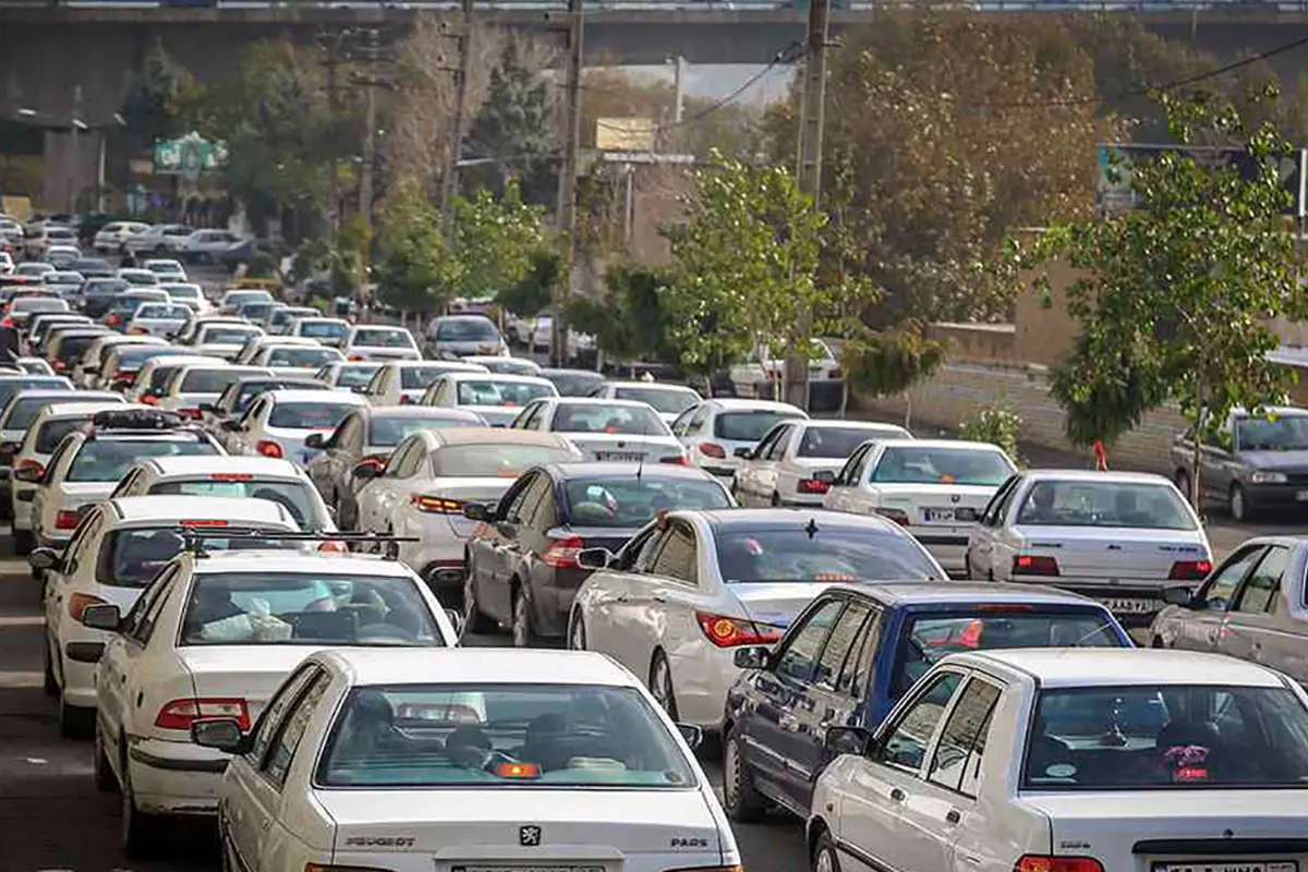 ترافیک سنگین در جادههای بازگشت از شمال
