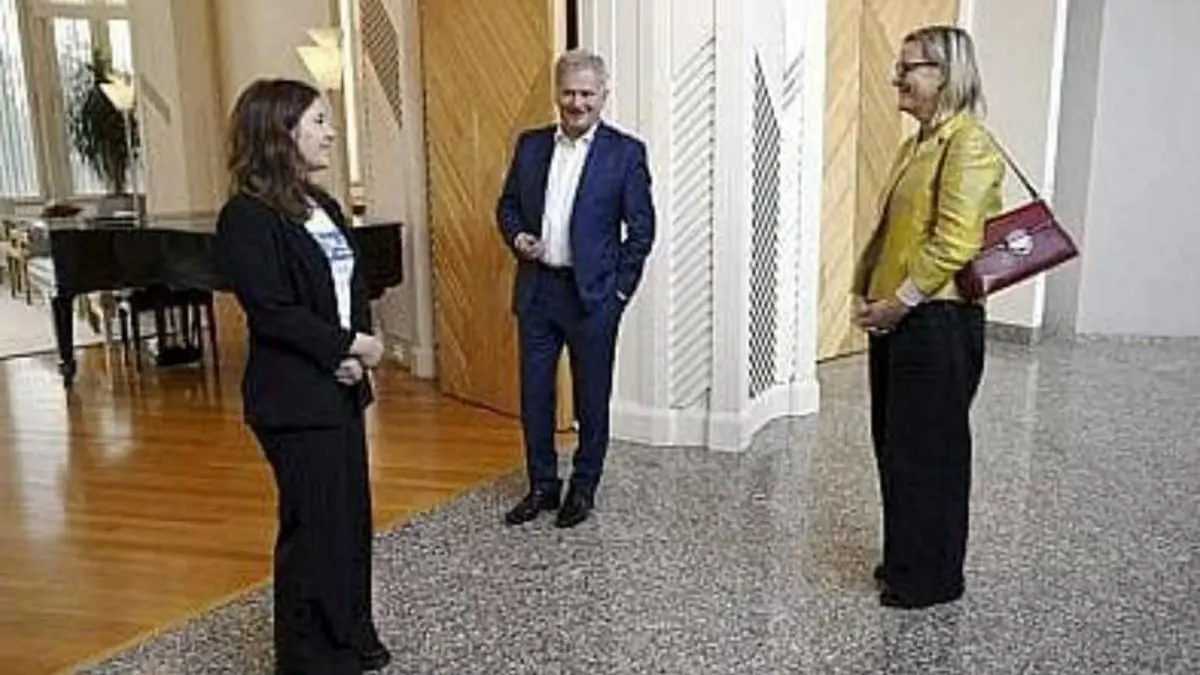 این دختر نوجوان برای یک روز رئیس جمهور شد!