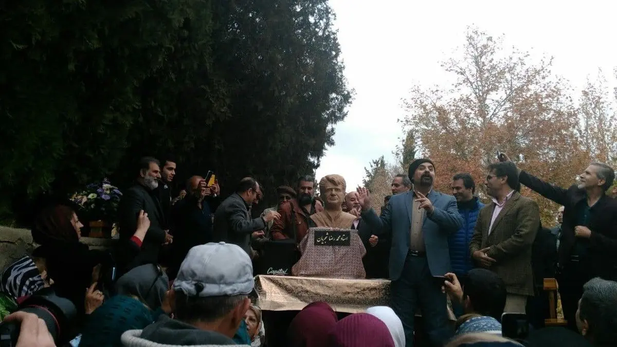 عشق به شجریان مجسمه‌سازم کرد