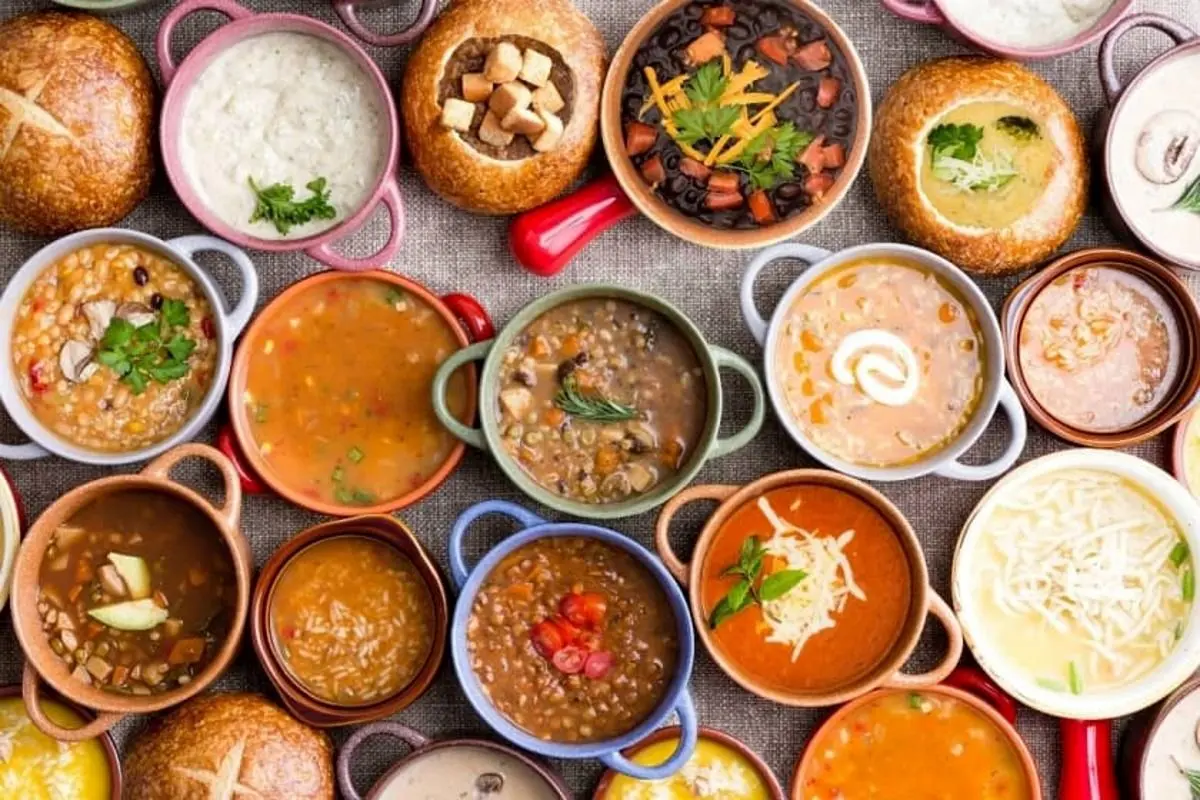 طرز تهیه ۵ مدل سوپ خوشمزه و آسان پاییزی