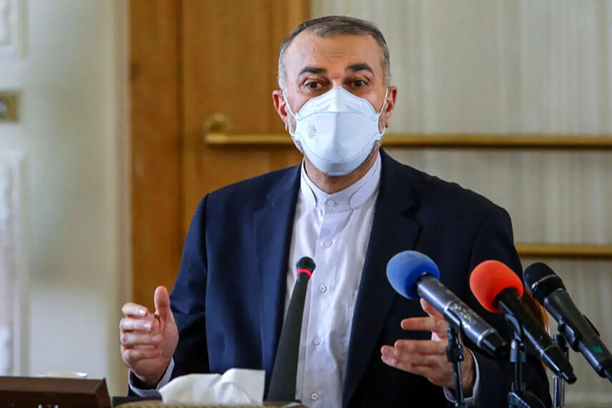 امیرعبداللهیان:
ایران دست بسته باقی نمی‌ماند