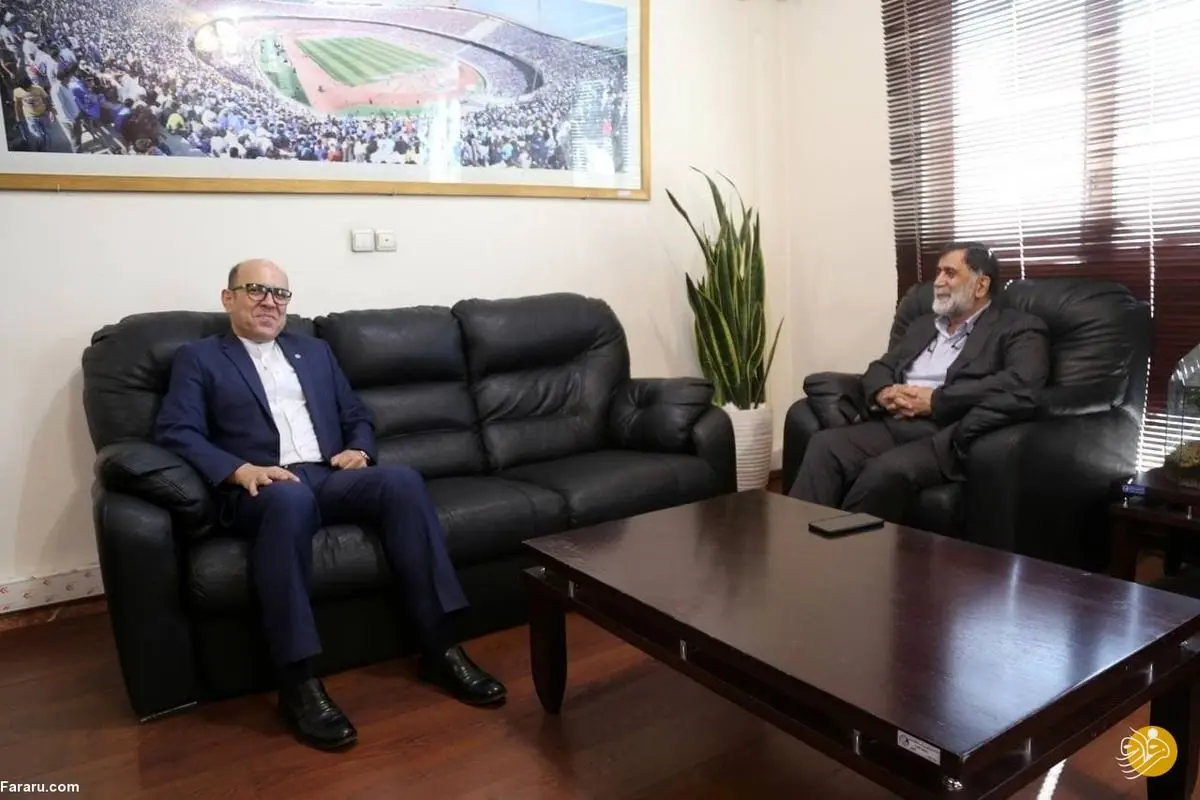 (عکس) دیدار آجورلو با مدیران جنجالی استقلال