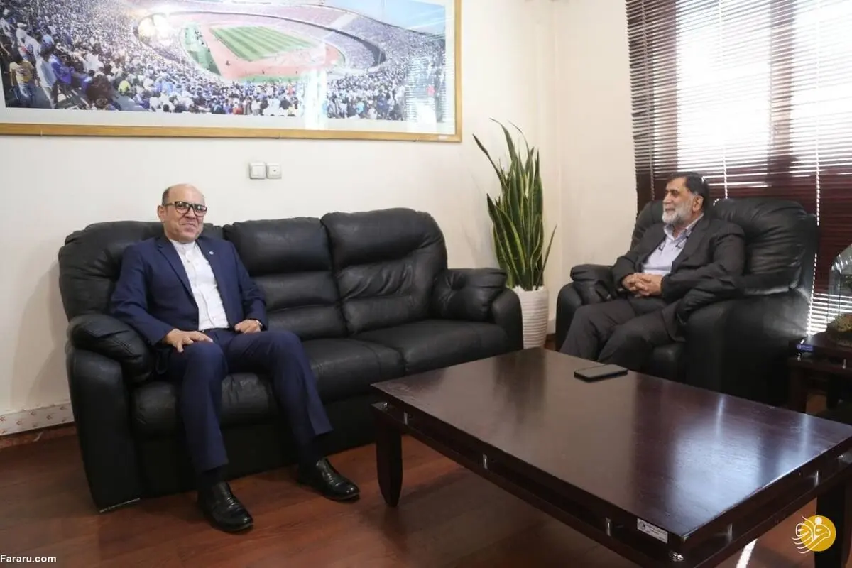 (عکس) دیدار آجورلو با مدیران جنجالی استقلال