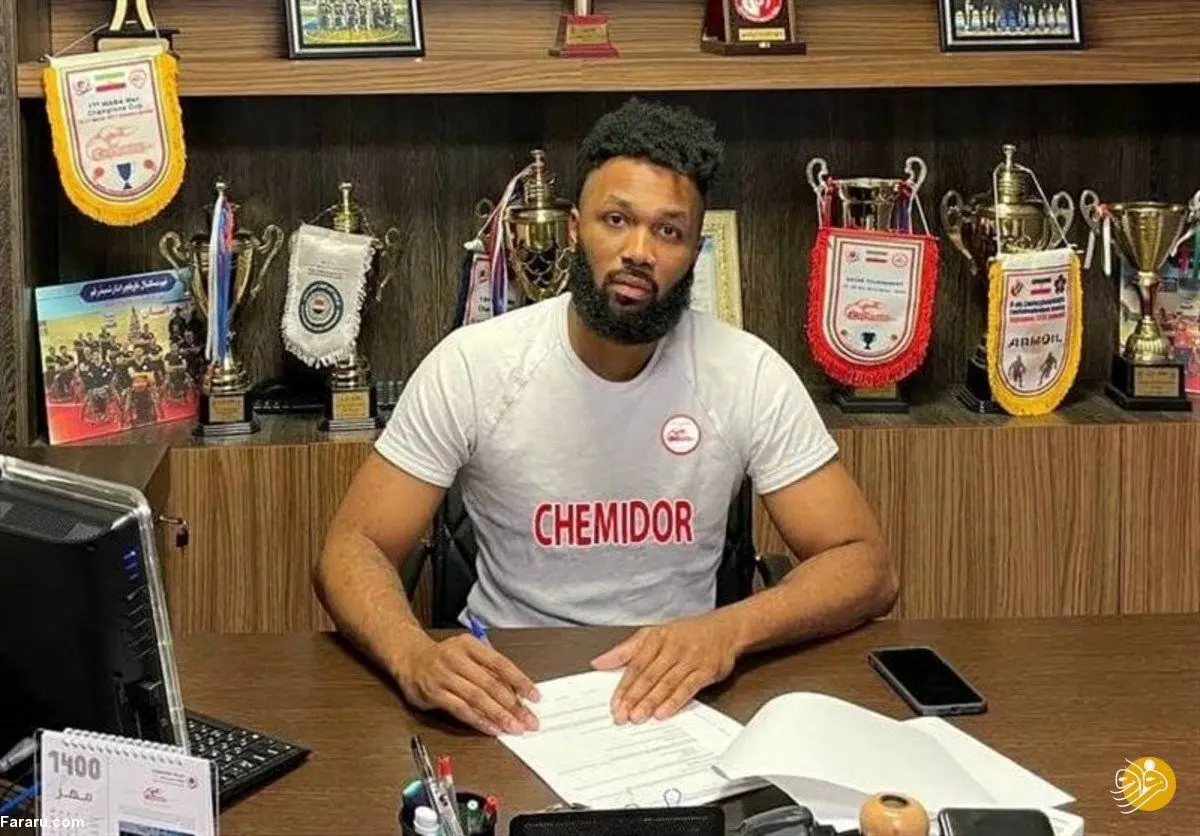 یک بازیکن آمریکایی در لیگ ایران