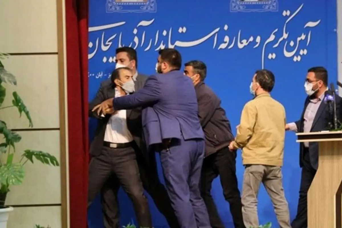 چه کسی به استاندار آذربایجان شرقی سیلی زد؟