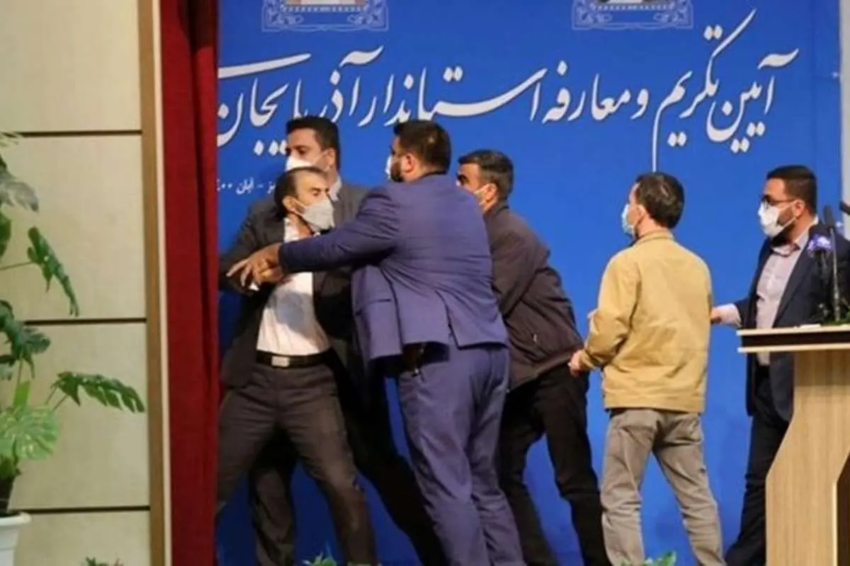 (ویدئو) دلیل سیلی خوردن استاندار آذربایجان شرقی مشخص شد