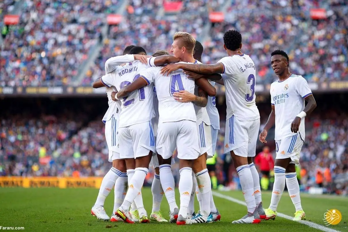 رئال‌مادرید برای چهارمین بازی متوالی بارسلونا را برد