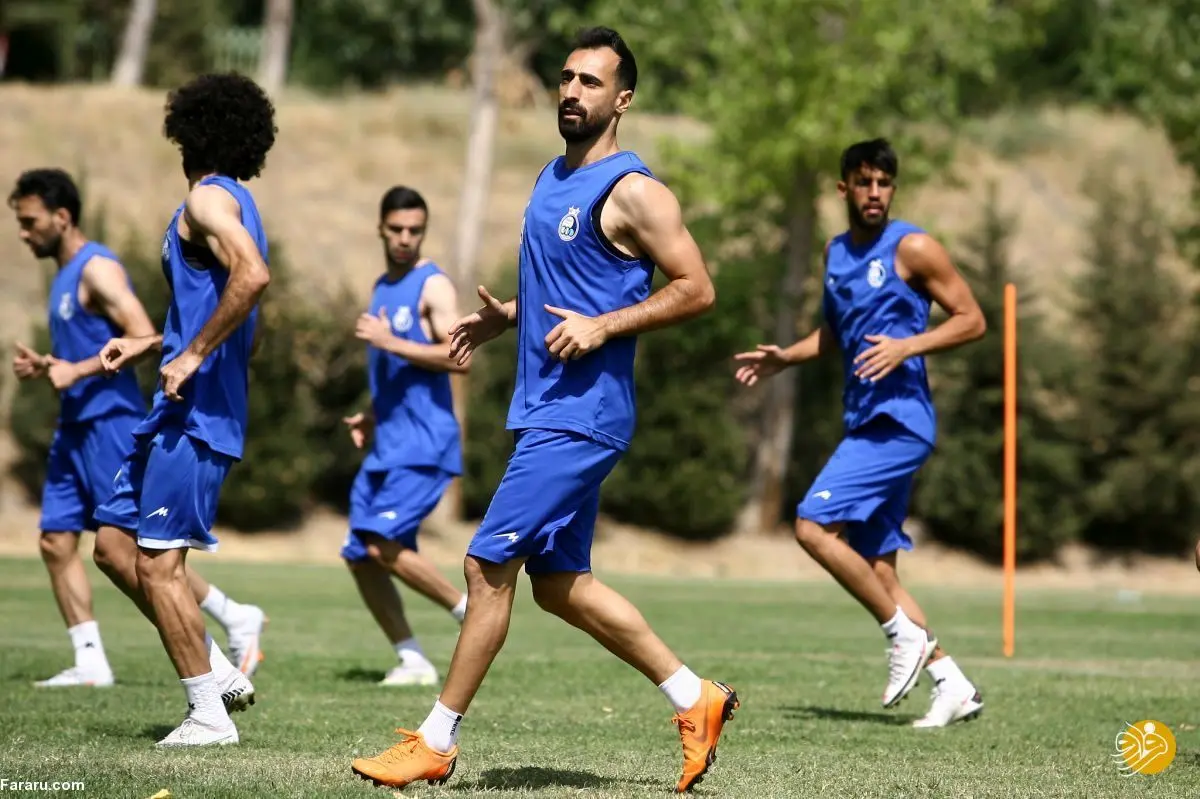 خروج امین قاسمی نژاد از برنامه استقلال