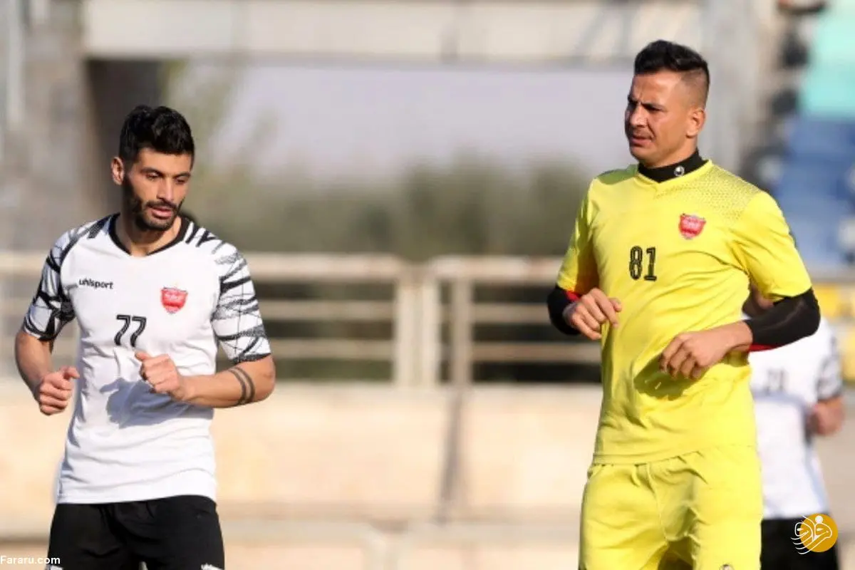 هدف مهم دروازه‌بان پرسپولیس در دیدار با نساجی