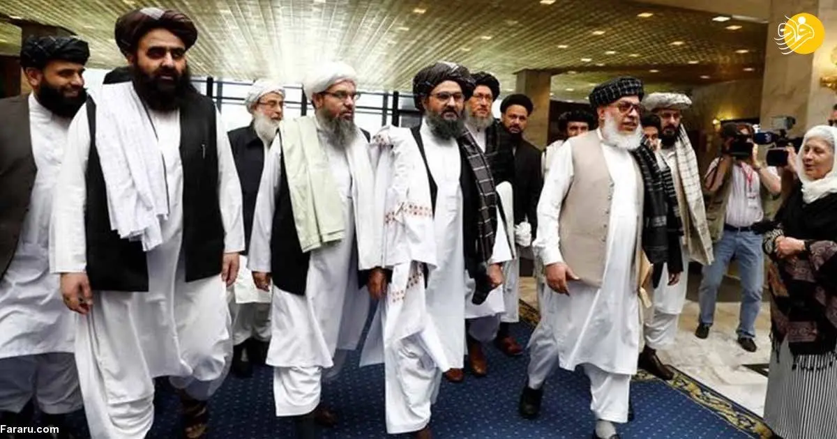 (عکس) سفره رنگین سران طالبان