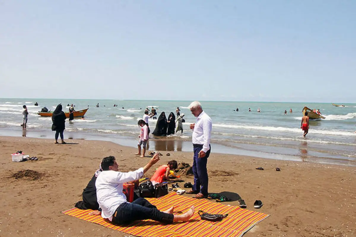 خزر در حال خشک شدن است