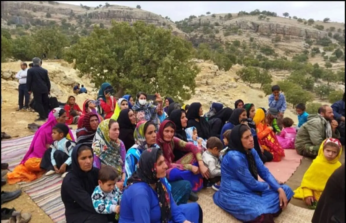 (ویدئو) استقبال متفاوت زنان عشایر اندیکایی از رئیسی