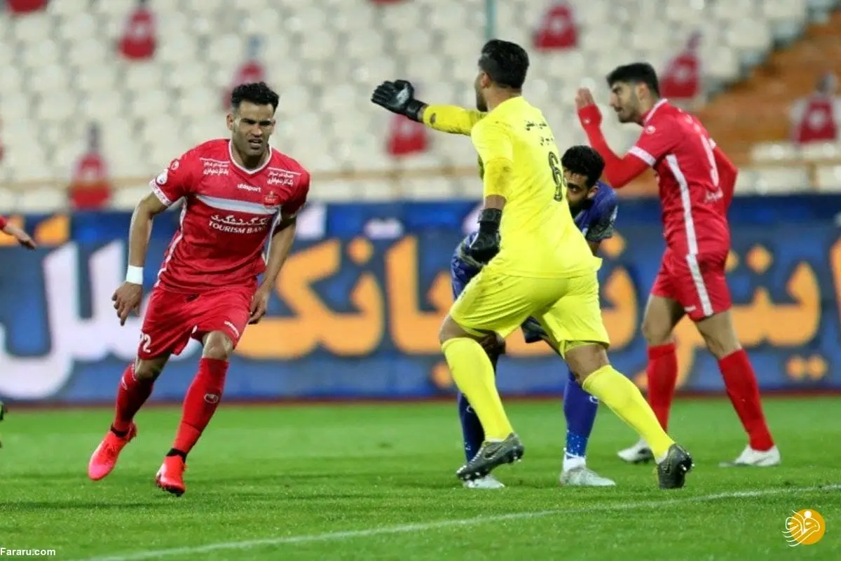توقف پرسپولیس مقابل تیم قلعه‌نویی