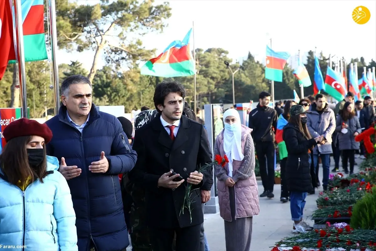 (تصاویر) آذربایجان اولین سالگرد پیروزی در قره‌باغ را جشن گرفت