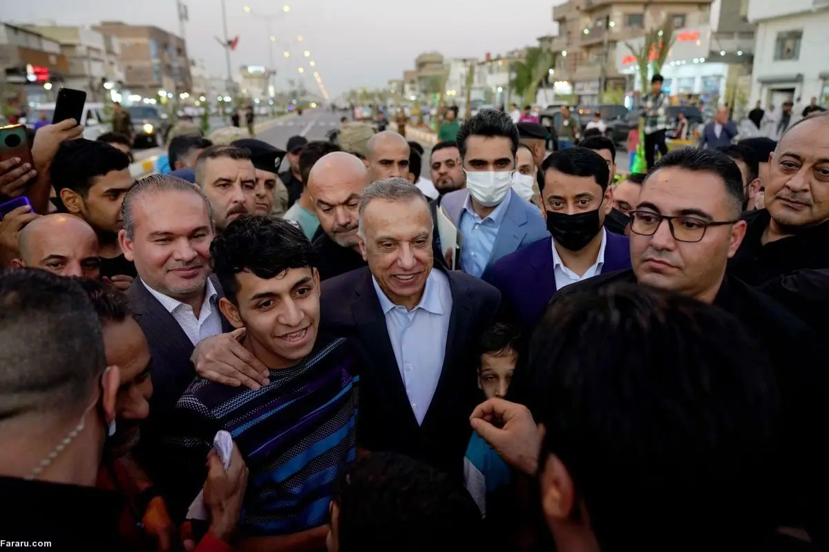 (ویدئو) اولین حضور عمومی الکاظمی پس از سوءقصد