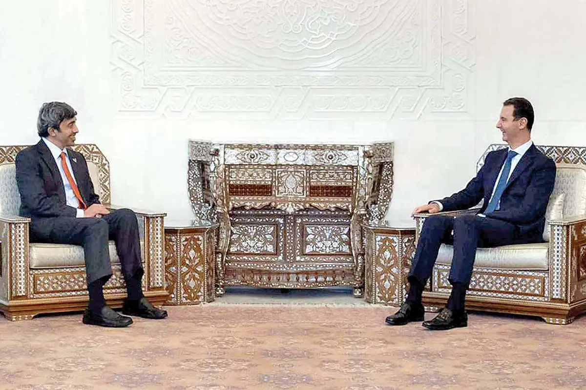 دیدار تاریخی بشار اسد