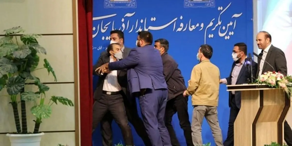 فردی که به استاندار آذربایجان شرقی «سیلی‌ زده بود»  آزاد شد