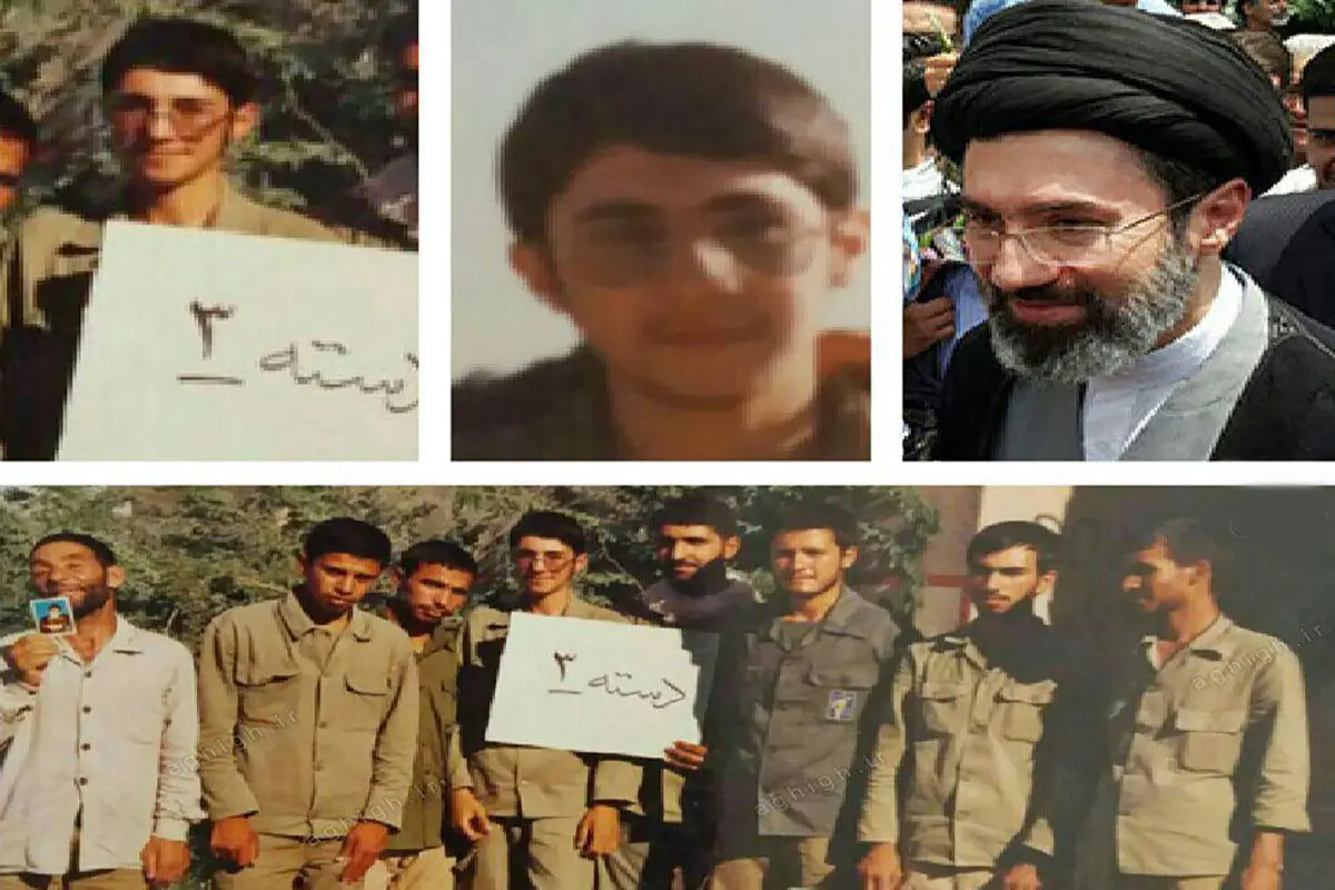 تصاویر دیده‌نشده از فرزند رهبر انقلاب در جبهه