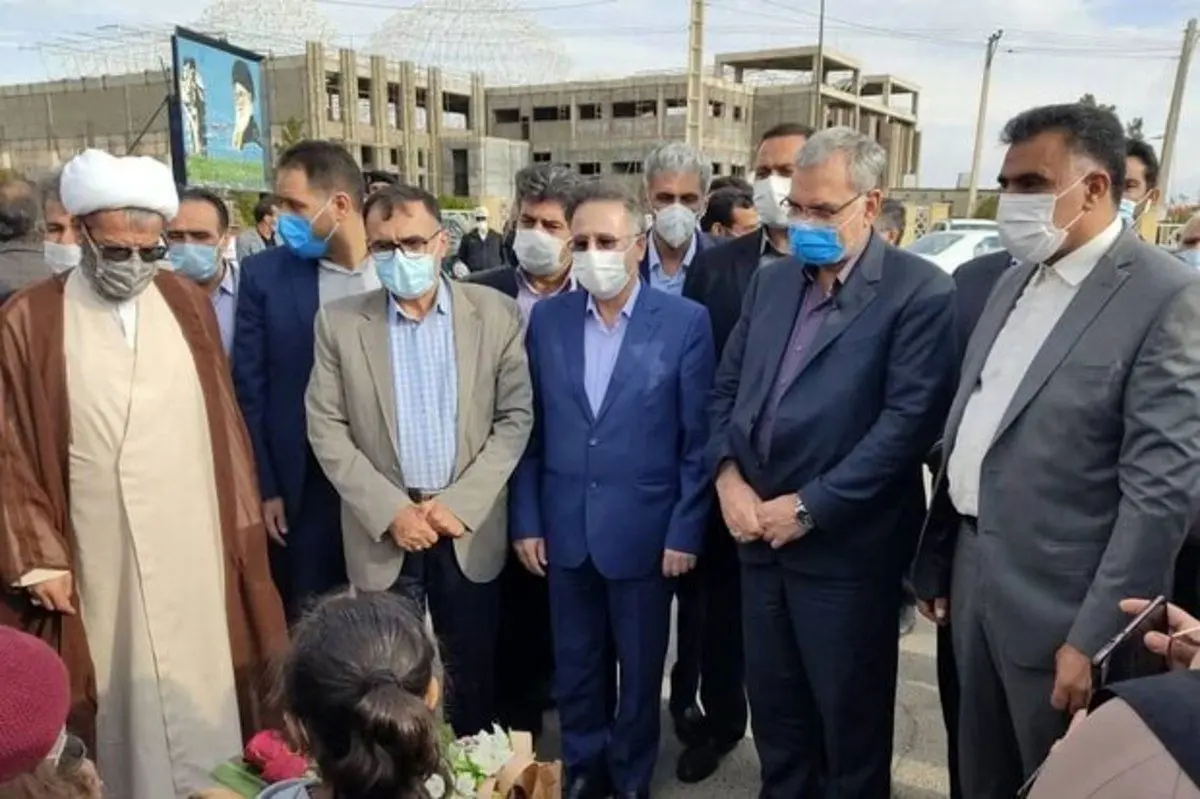(ویدئو) اعتراض شدید به وزیر بهداشت در دامغان