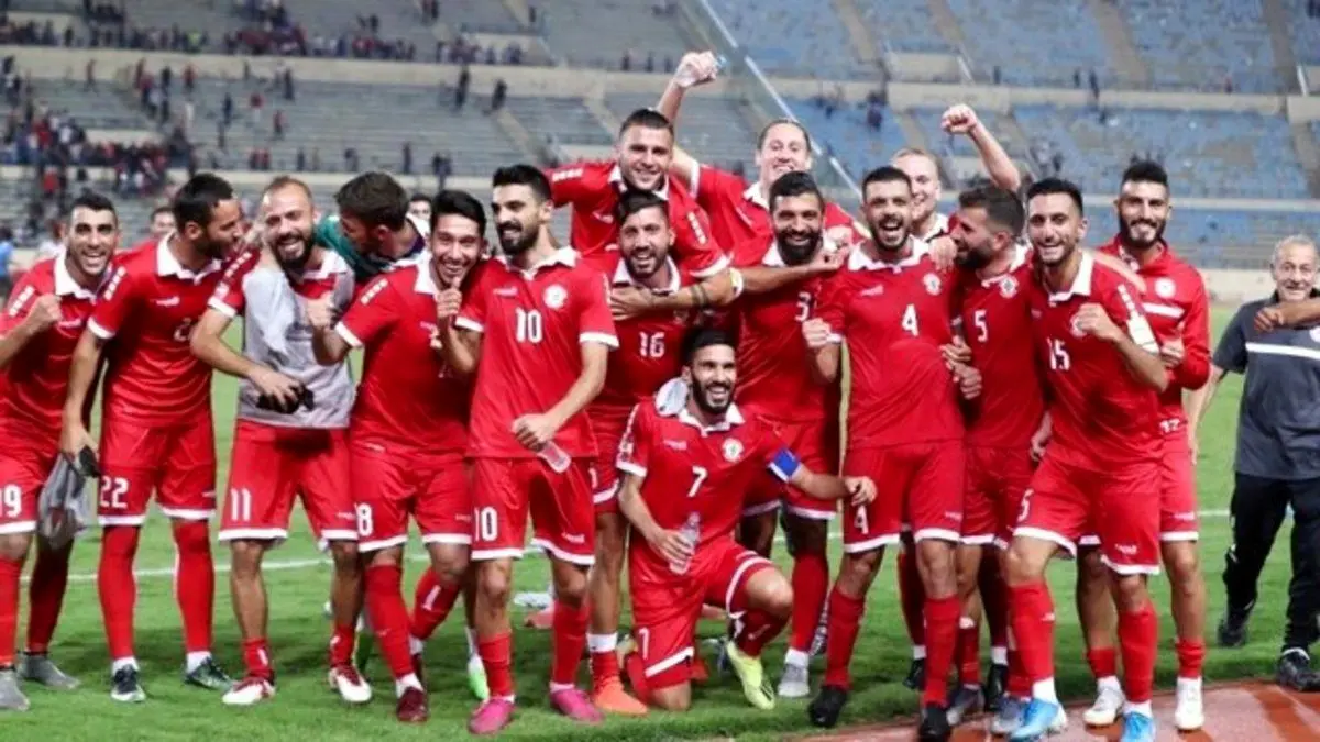 اعلام فهرست تیم ملی فوتبال لبنان برای رویارویی با ایران + زمان بازی