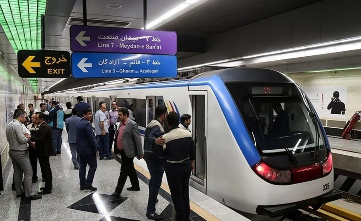 افتتاح ۲ ورودی جدید ایستگاه مترو با ۱۰۰ میلیارد تومان هزینه