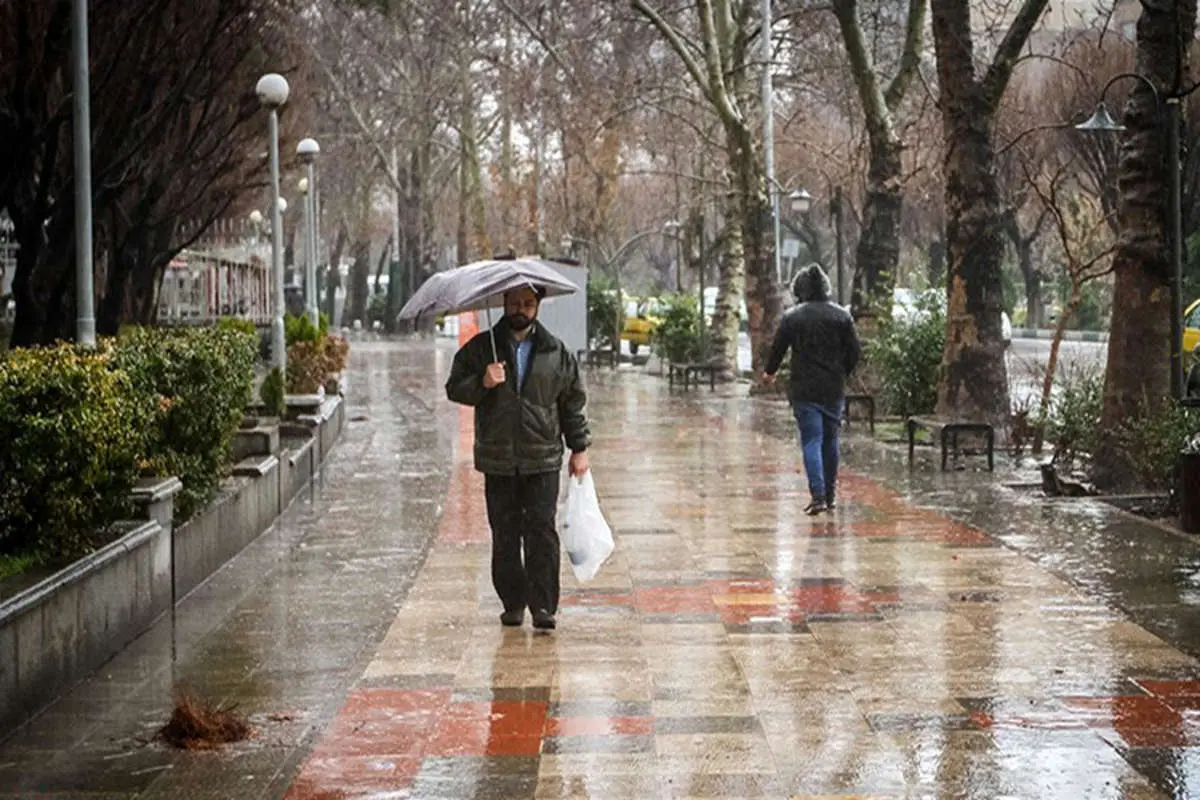 وضعیت آب و هوا جمعه ۲۸ آبان ۱۴۰۰؛ بارش باران در راه است