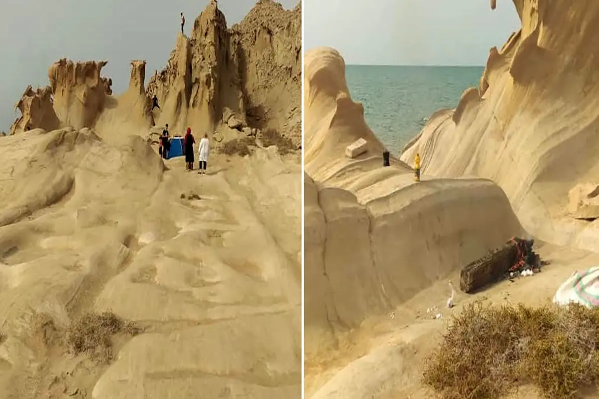 (تصاویر) صحنه‌هایی اسفناک از ساحل «مُکسر»