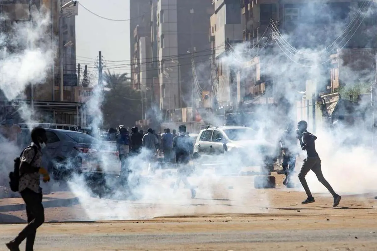 (تصاویر) سرکوب معترضان در سودان
