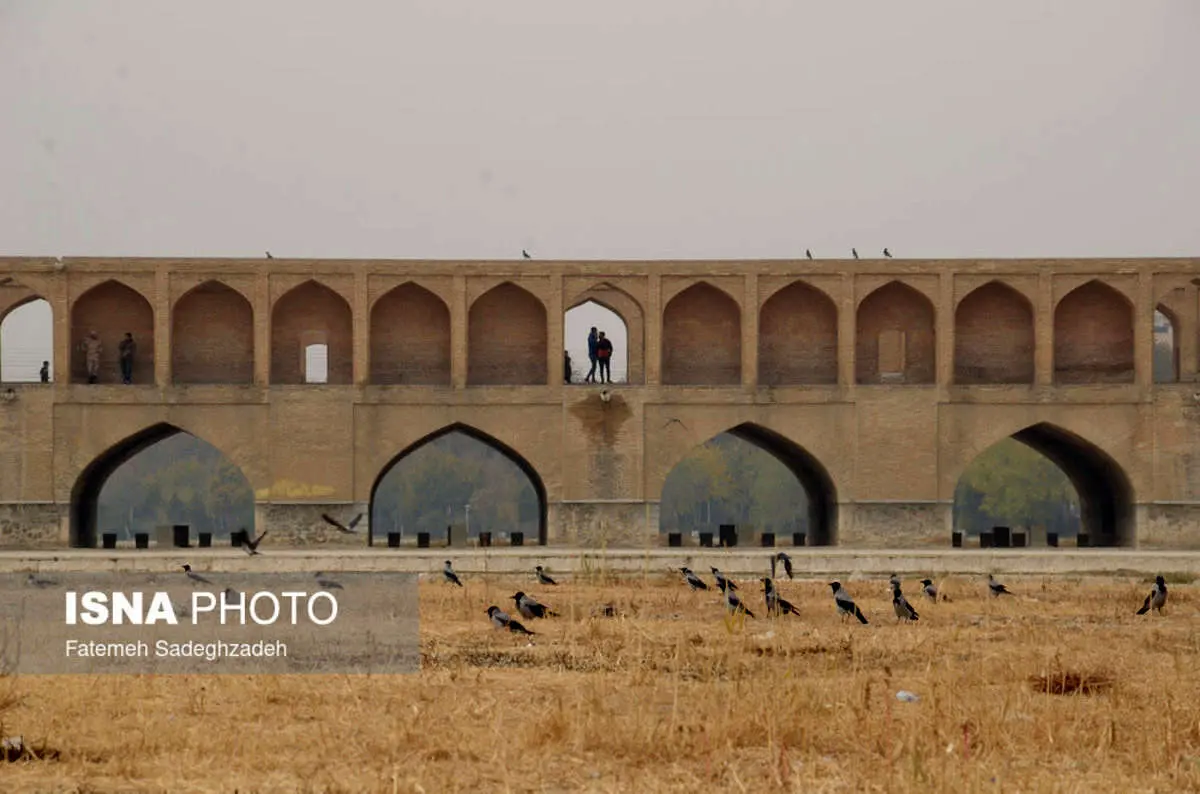 (تصاویر) اصفهان، رکورددار آلوده‌ترین کلان‌شهر کشور