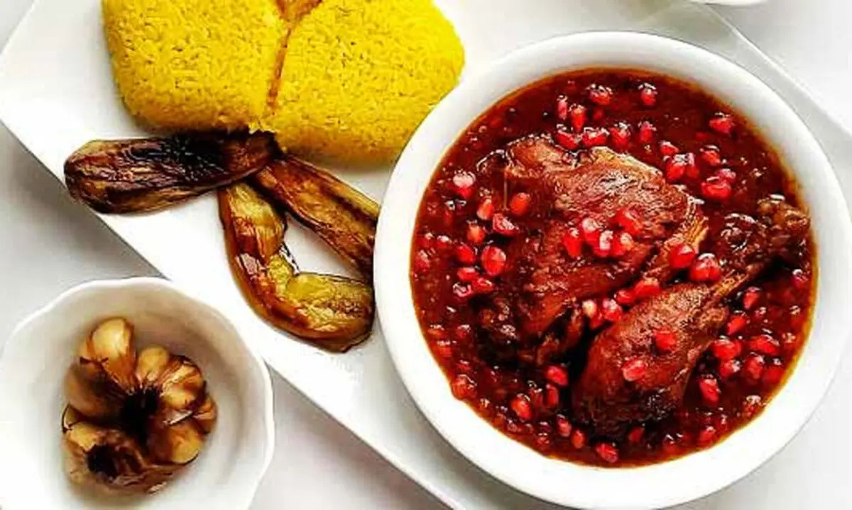 طرز تهیه خورش انار و آلو مازندرانی، غذای مخصوص شب یلدا