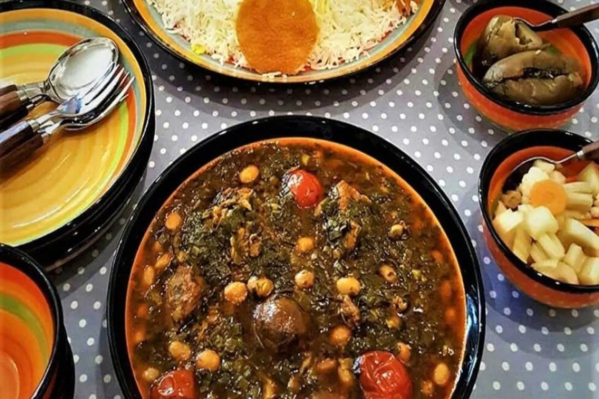 طرز تهیه خورش تره کوهی ایلام