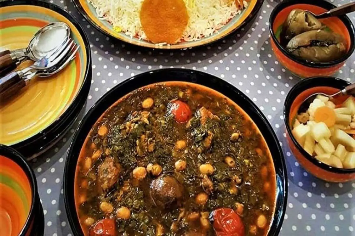 طرز تهیه خورش تره کوهی ایلام