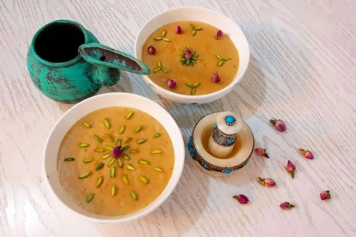 طرز تهیه کاچی؛ یک دسر مقوی