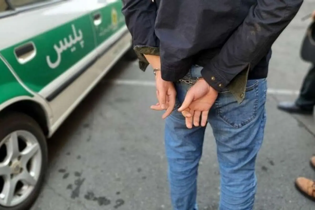 دستگیری سارق حسود با لباس زنانه