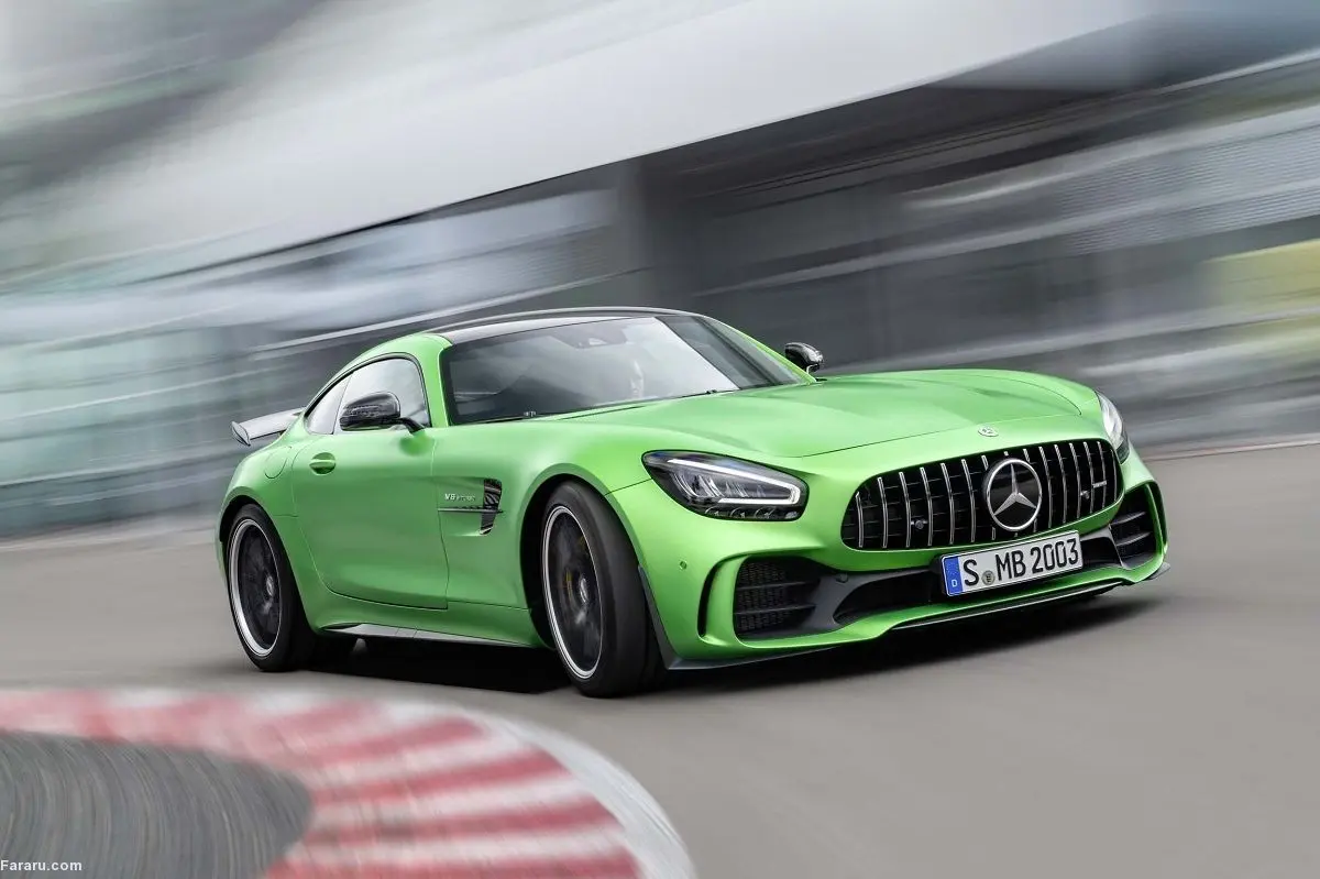 (ویدئو) حمل مرسدس بنز AMG GTR در کنار پراید و تیبا