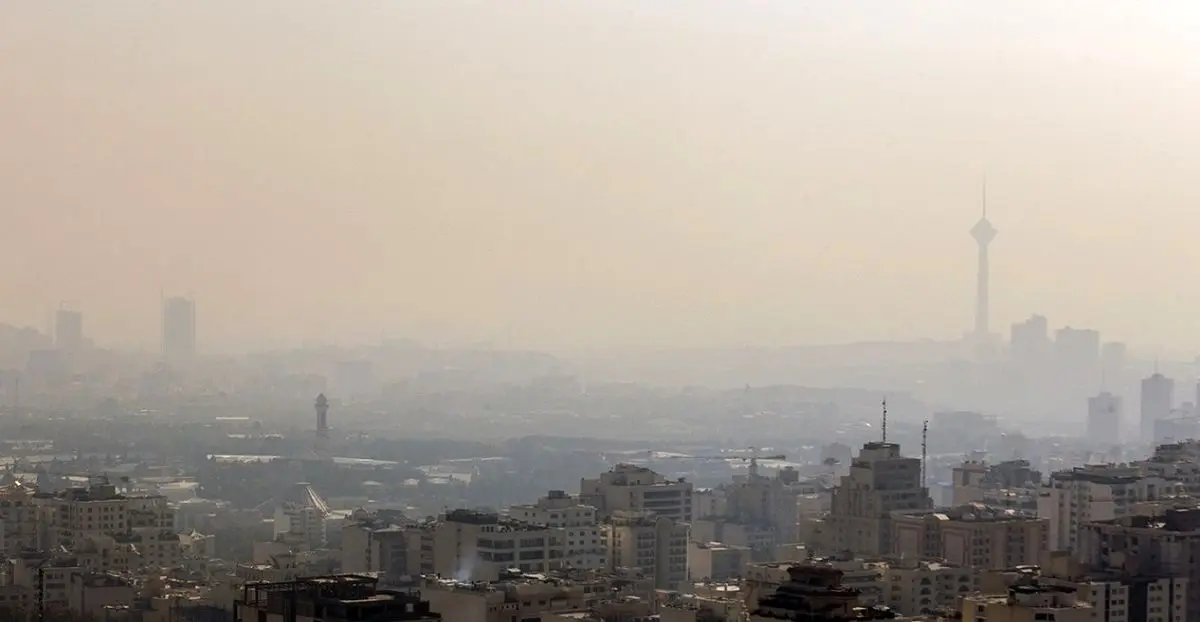 شاخص آلودگی هوای تهران ۳ آذر ۱۴۰۰؛ همچنان ناسالم