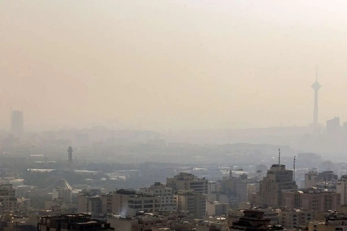 شاخص آلودگی هوای تهران ۳ آذر ۱۴۰۰؛ همچنان ناسالم