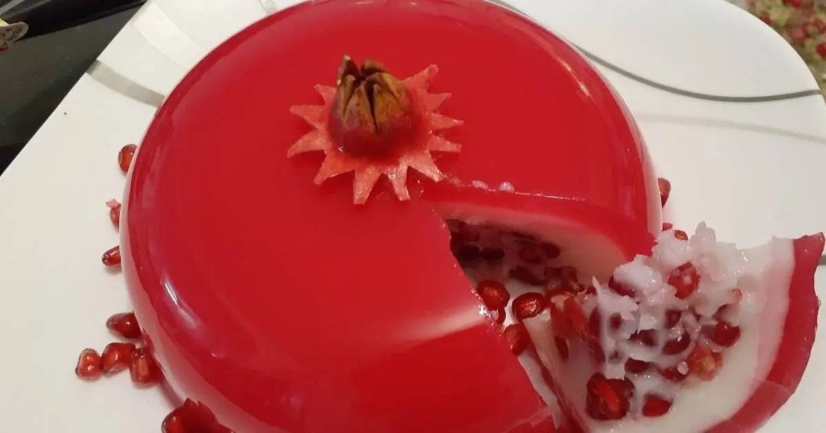 آموزش ژله انار مغزدار، ویژه شب یلدا