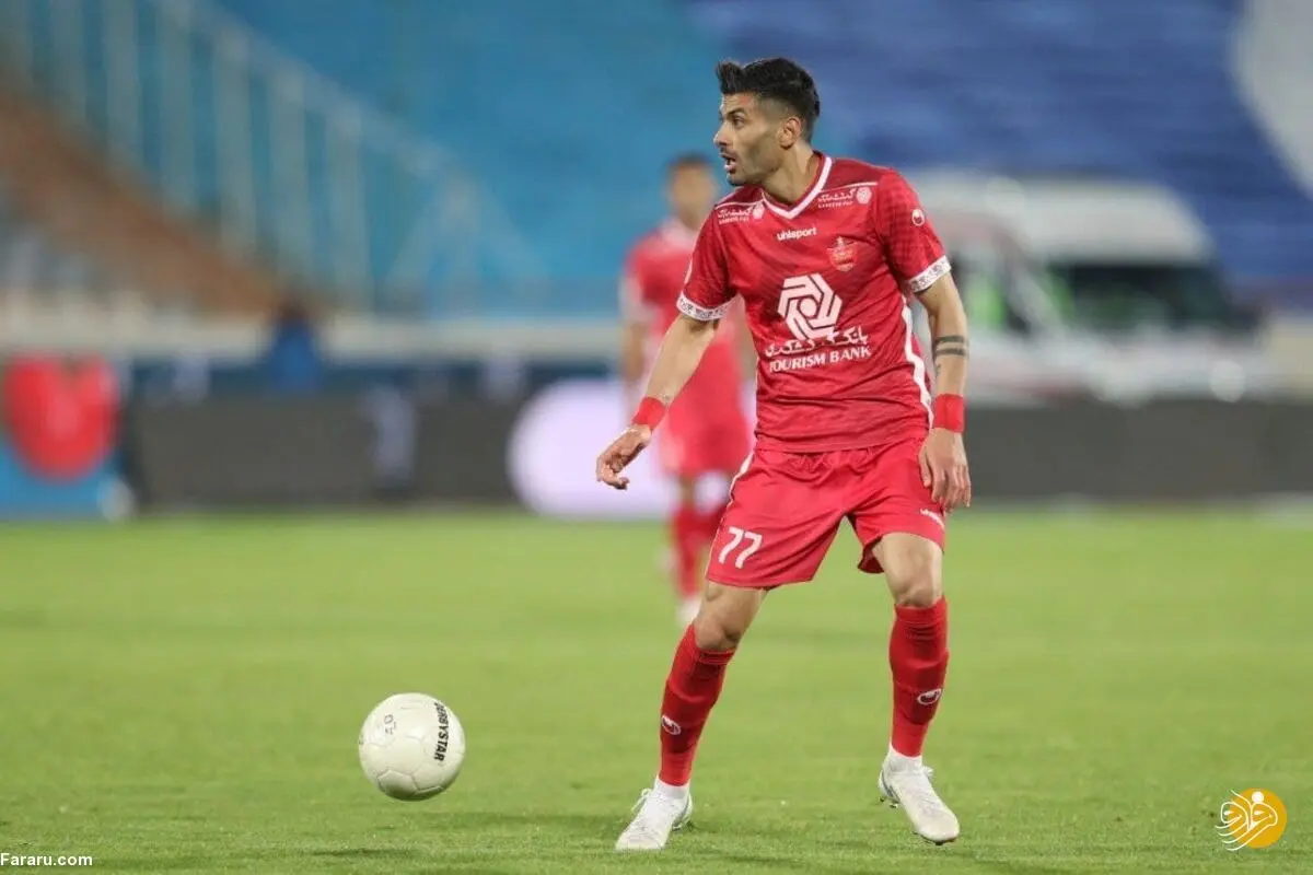 بازیکن پرسپولیس: نمی‌توانستیم همدیگر را ناز کنیم