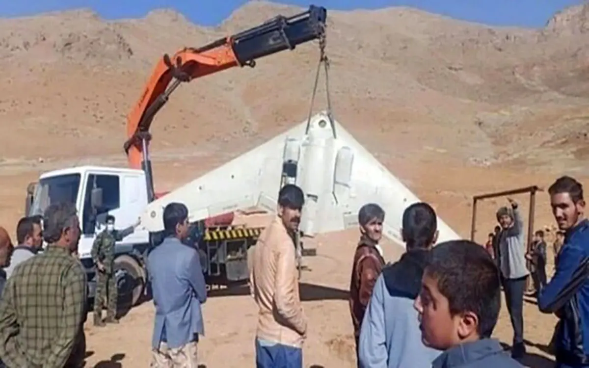 جزئیات فرود اضطراری یک پهپاد در کوهرنگ